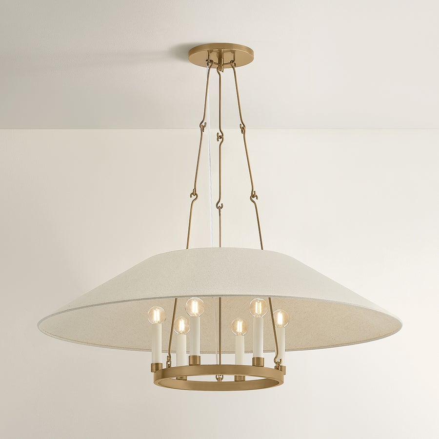 Troy Lighting Archive Chandelier — F1638-PBR