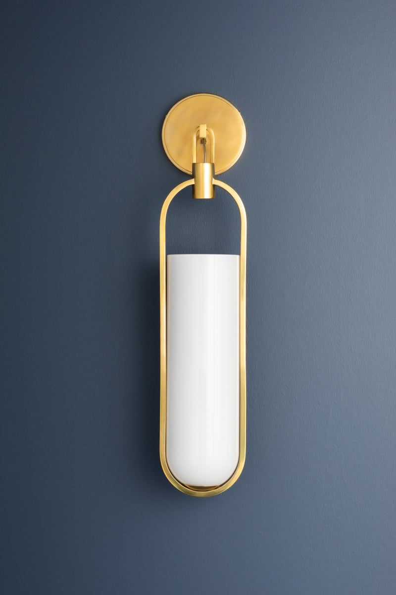 Hudson Valley Lighting LORIMER Wall Sconce — Aged Brass