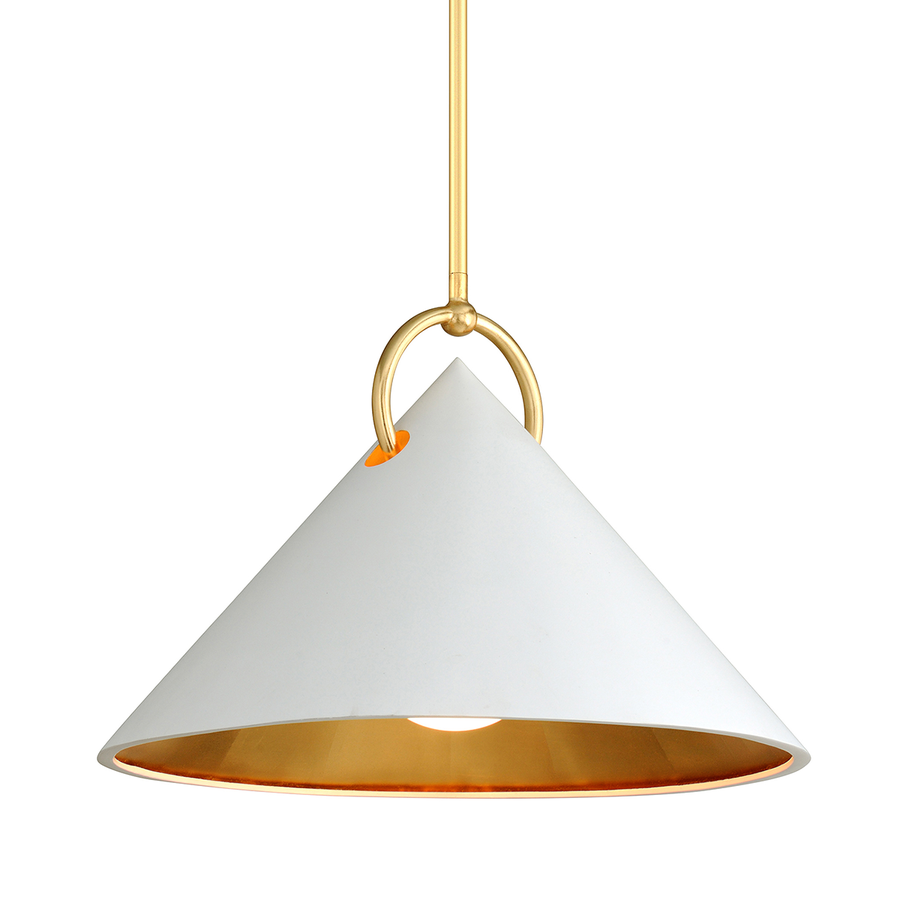 Corbett Lighting Charm Pendant — 290-41-GL/SWH
