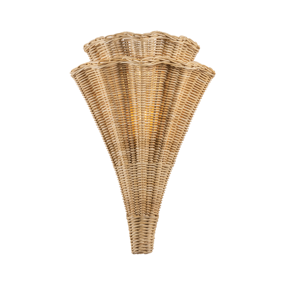 Hudson Valley Lighting Arverne Wall Sconce — Vintage Gold Leaf