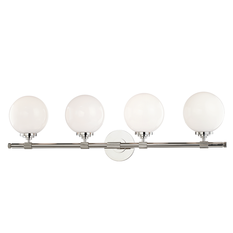 Hudson Valley Lighting Bowery Bath and Vanity — Polished Nickel