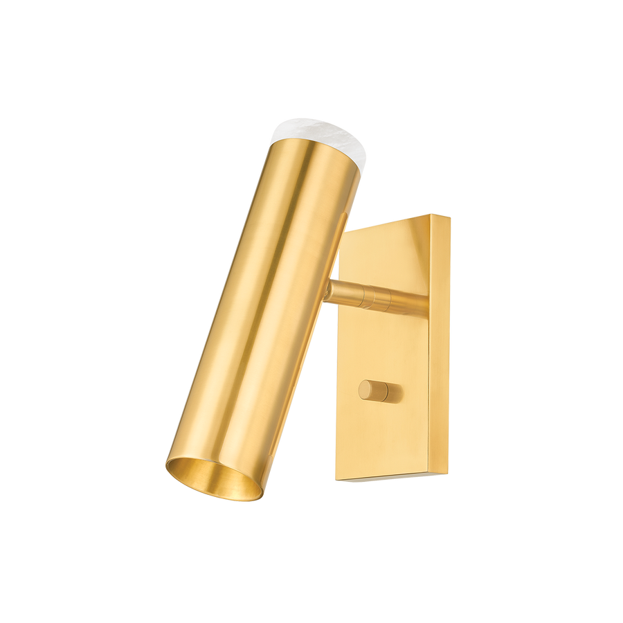 Hudson Valley Lighting CLARK Wall Sconce — Aged Brass
