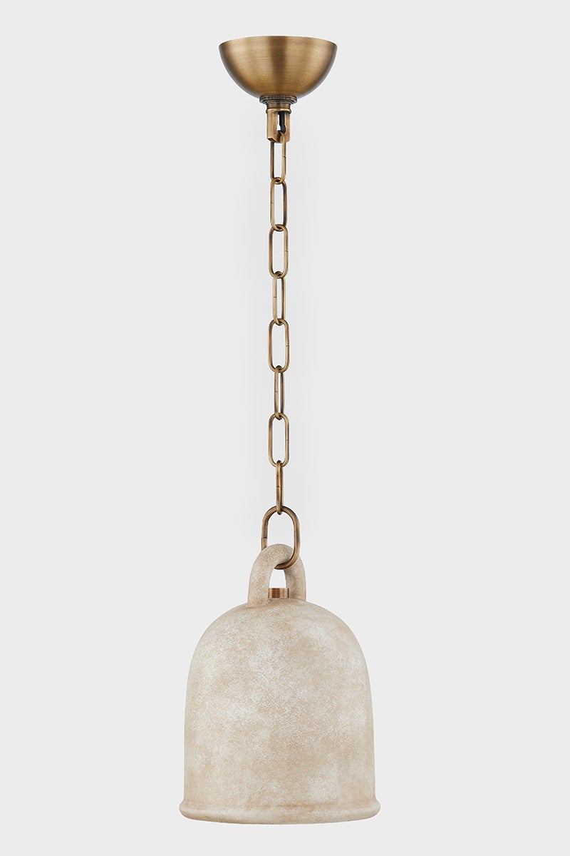 Troy Lighting RELIC Pendant — F2708-PBR/CRE