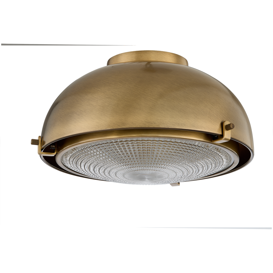 Troy Lighting Fritz Semi Flush — C2713-PBR