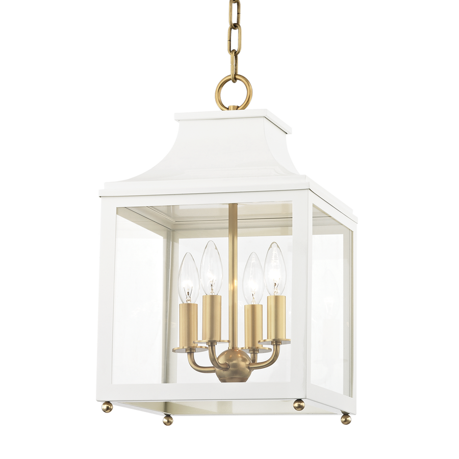 Mitzi Leigh Lantern — H259704S-AGB/WH