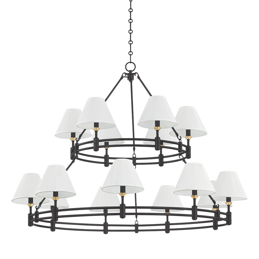 Hudson Valley Lighting Howard Chandelier — MDS1802-AGB/DB