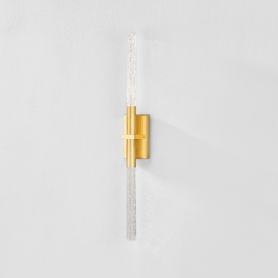 Hudson Valley Lighting MILLERTON WALL SCONCE — Aged Brass