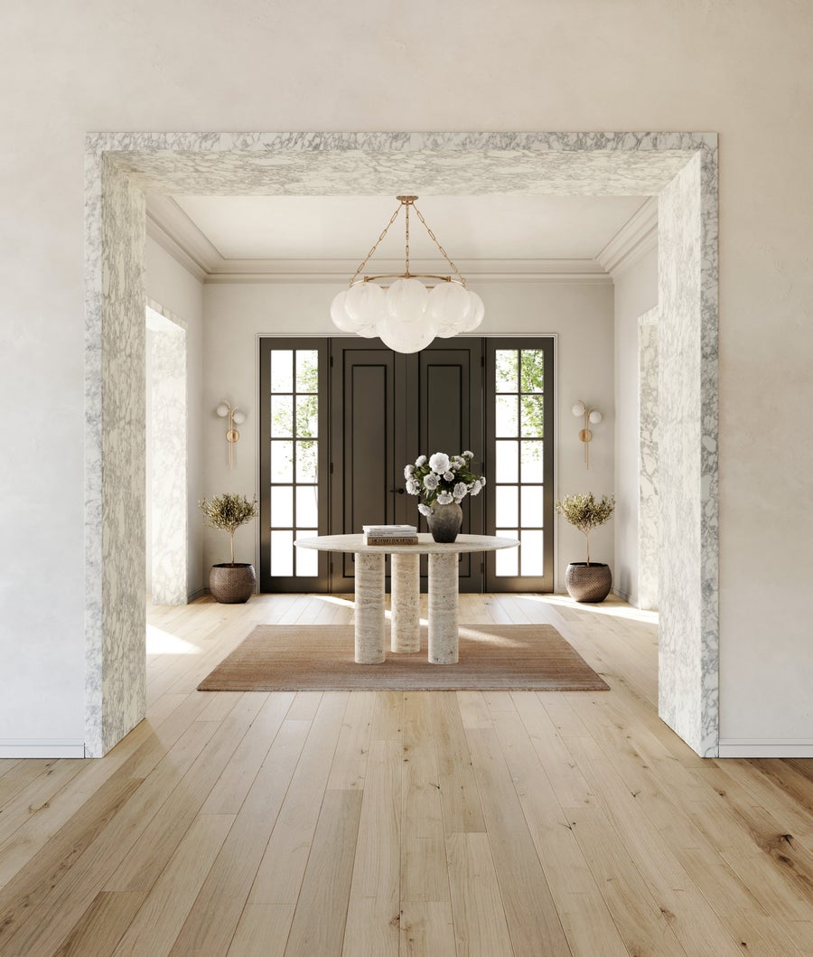 Hudson Valley Lighting THORNWOOD Chandelier — Aged Brass