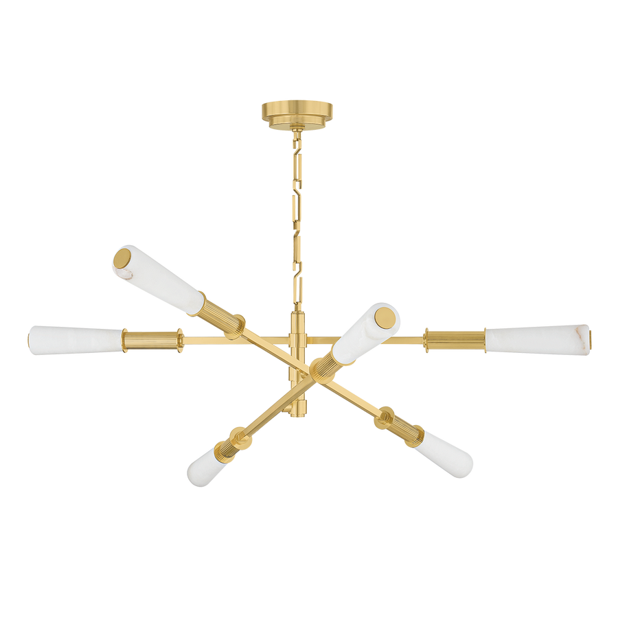 Corbett Lighting DASHIELL Chandelier — 490-48-VPB