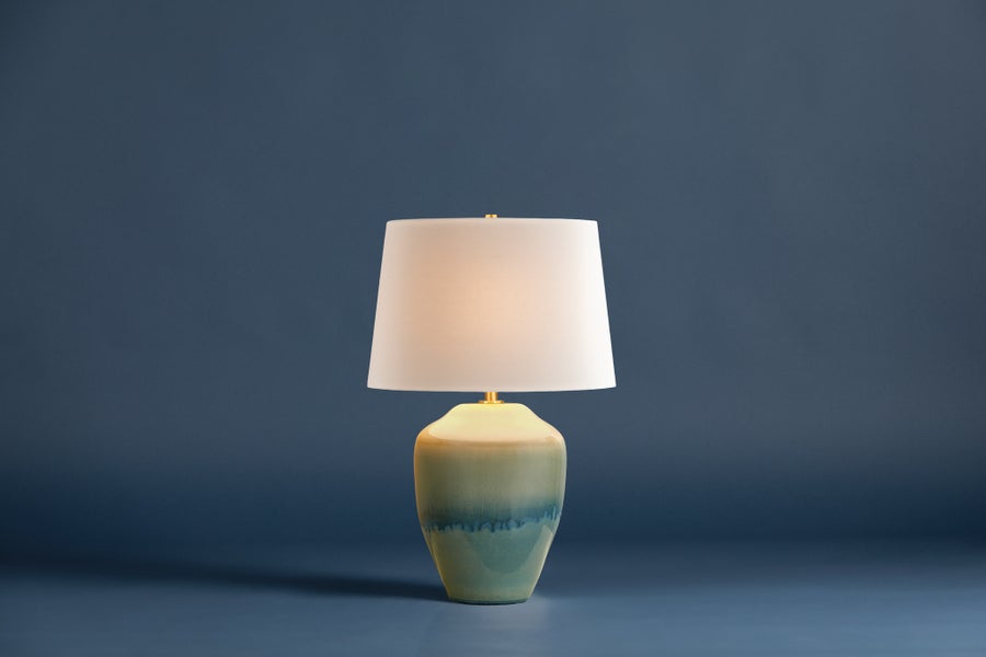 Hudson Valley Lighting MONTVILLE TABLE LAMP — L6329-AGB/C05