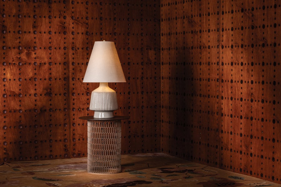 Hudson Valley Lighting KING Table Lamp — CBL5128-AGB/CCN