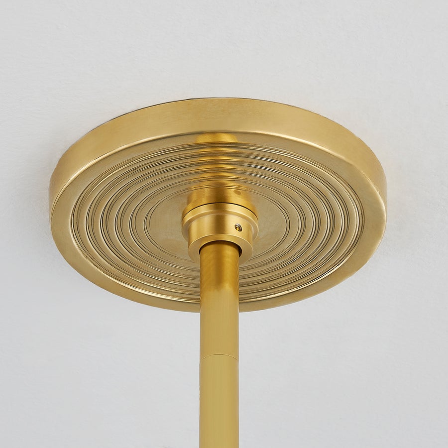 Hudson Valley Lighting Barlow Lantern — Aged Brass