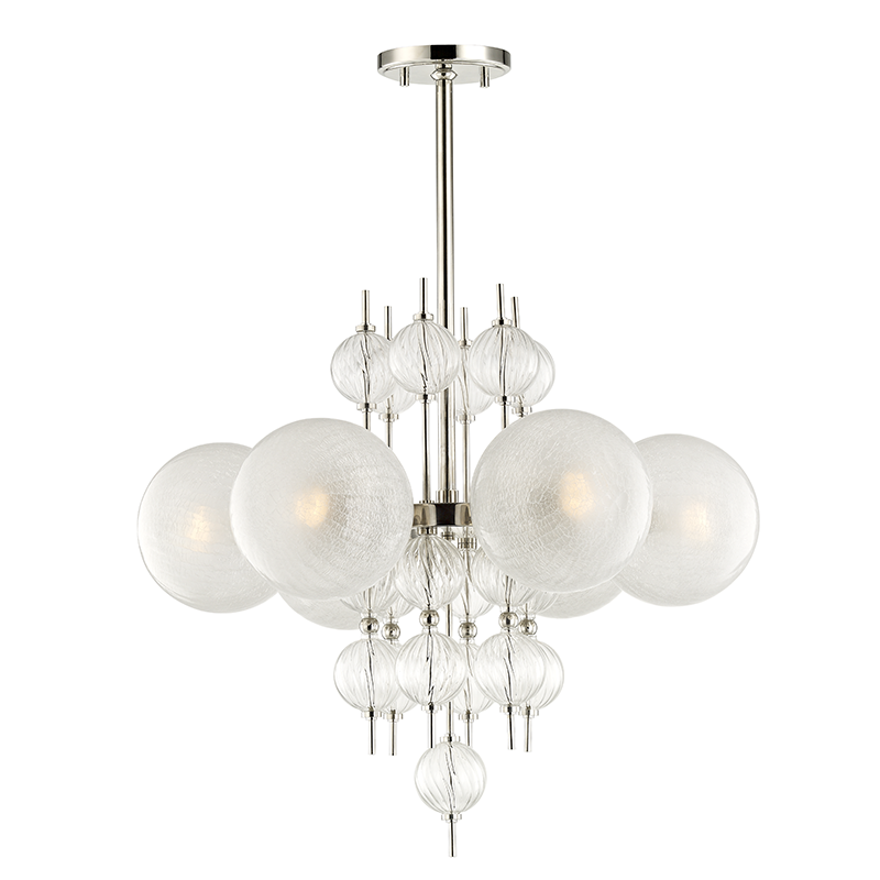 Hudson Valley Lighting Calypso Chandelier — Polished Nickel