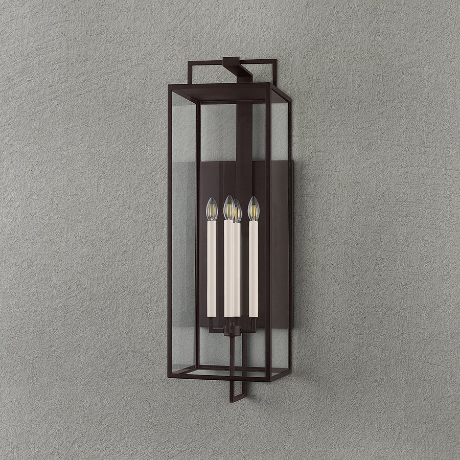 Troy Lighting Beckham Exterior Wall Sconce — B6340-TBZ