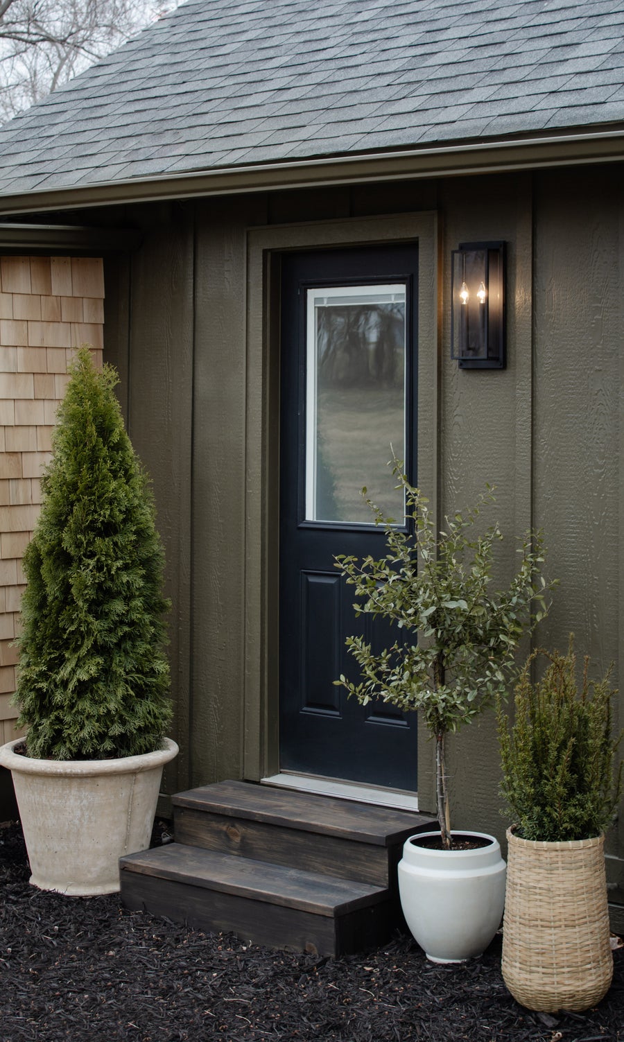 Troy Lighting Winslow Exterior Wall Sconce — B9102-TBK