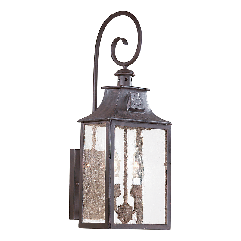 Troy Lighting Newton Exterior Wall Sconce — B9002-SFB