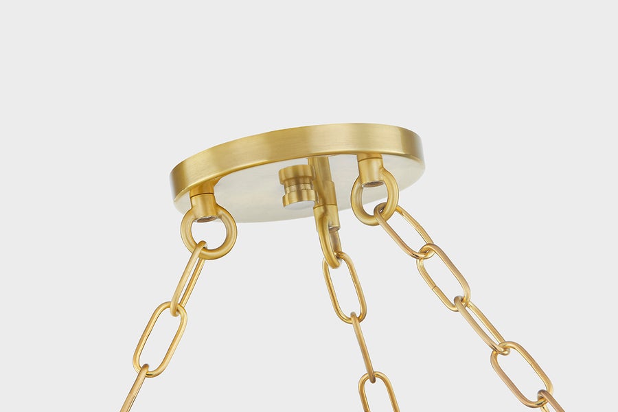 Mitzi Tiffany Chandelier — H805701-AGB