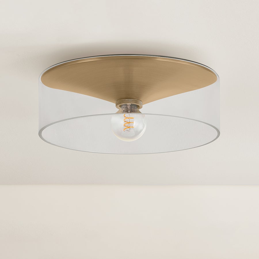 Troy Lighting KILLIAN FLUSH MOUNT — C2916-PBR