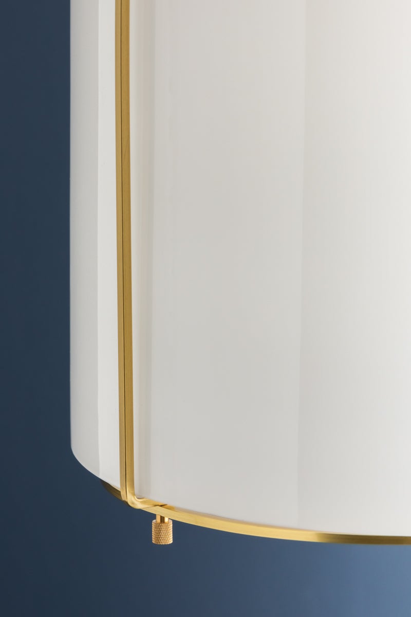 Hudson Valley Lighting Eldridge Pendant — Aged Brass