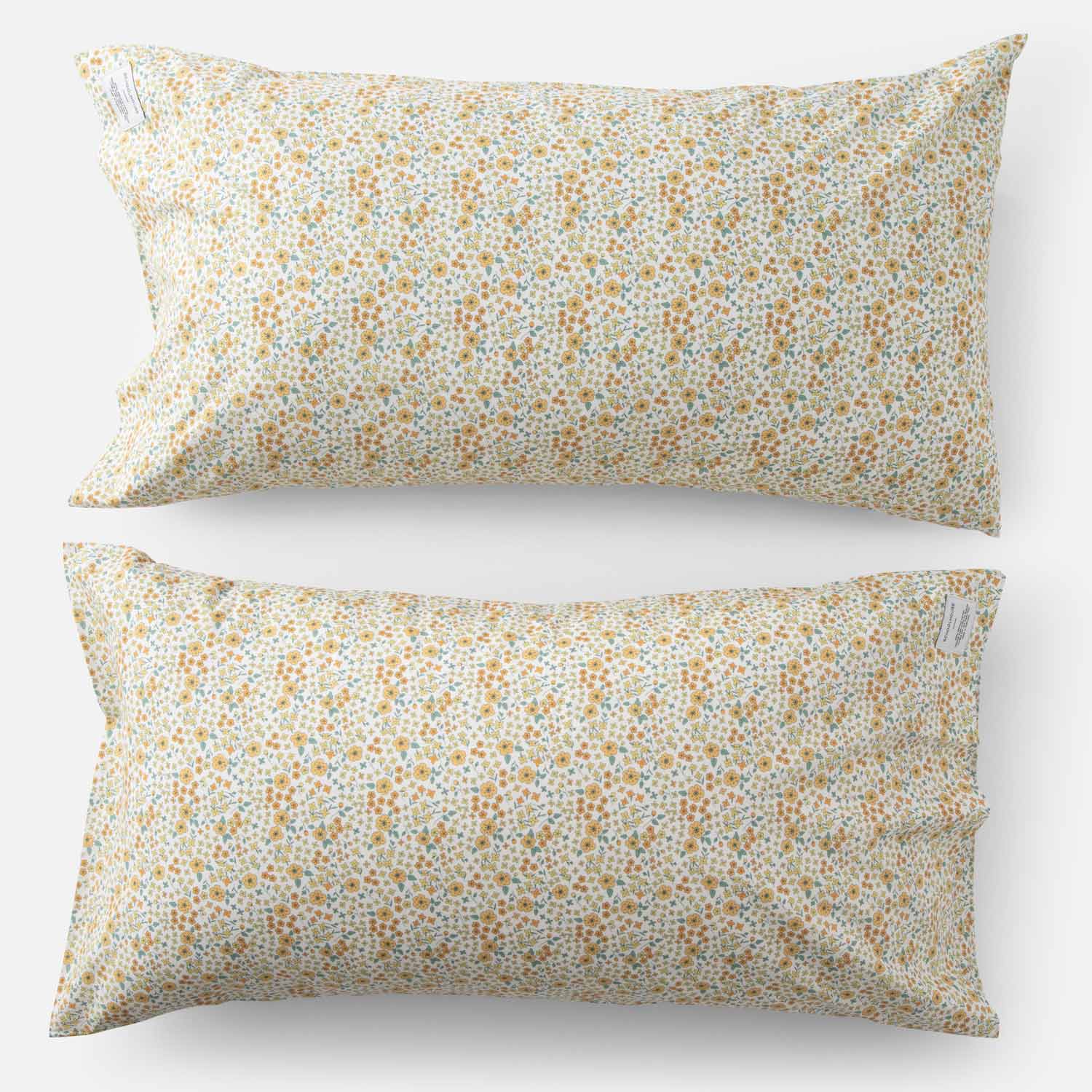 Wallowa Floral Pillowcase in Chamomile