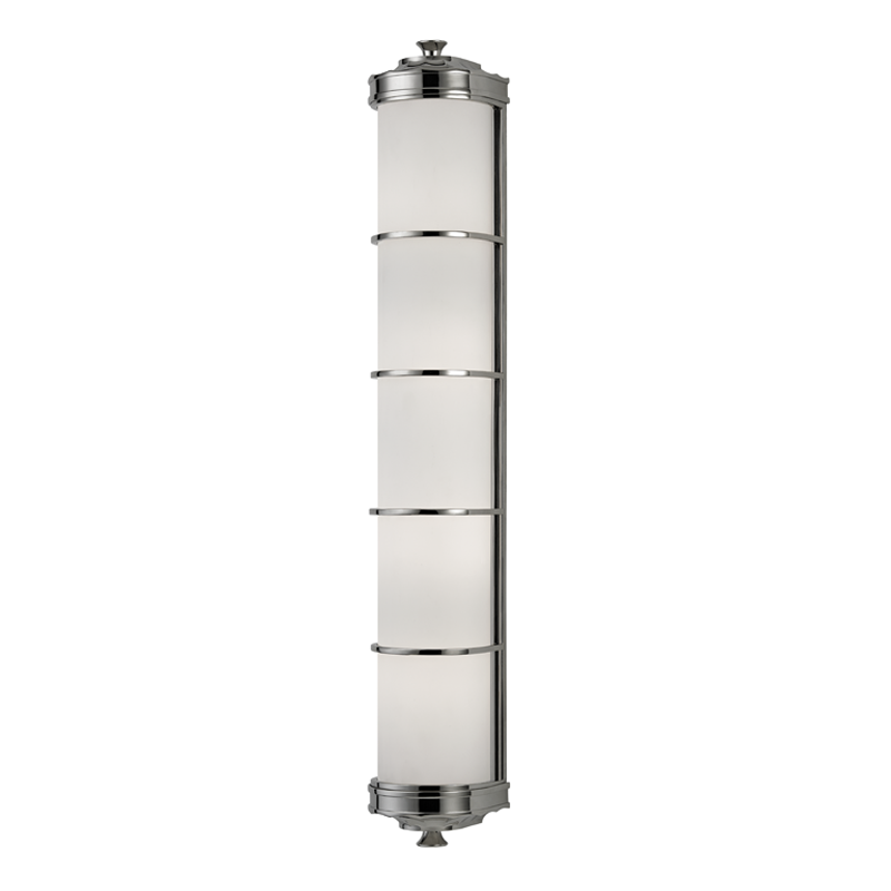 Hudson Valley Lighting Albany Wall Sconce — Polished Nickel