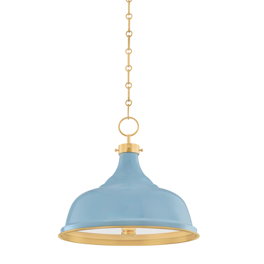 Hudson Valley Lighting Painted No. 1 Pendant — MDS300-AGB/BB