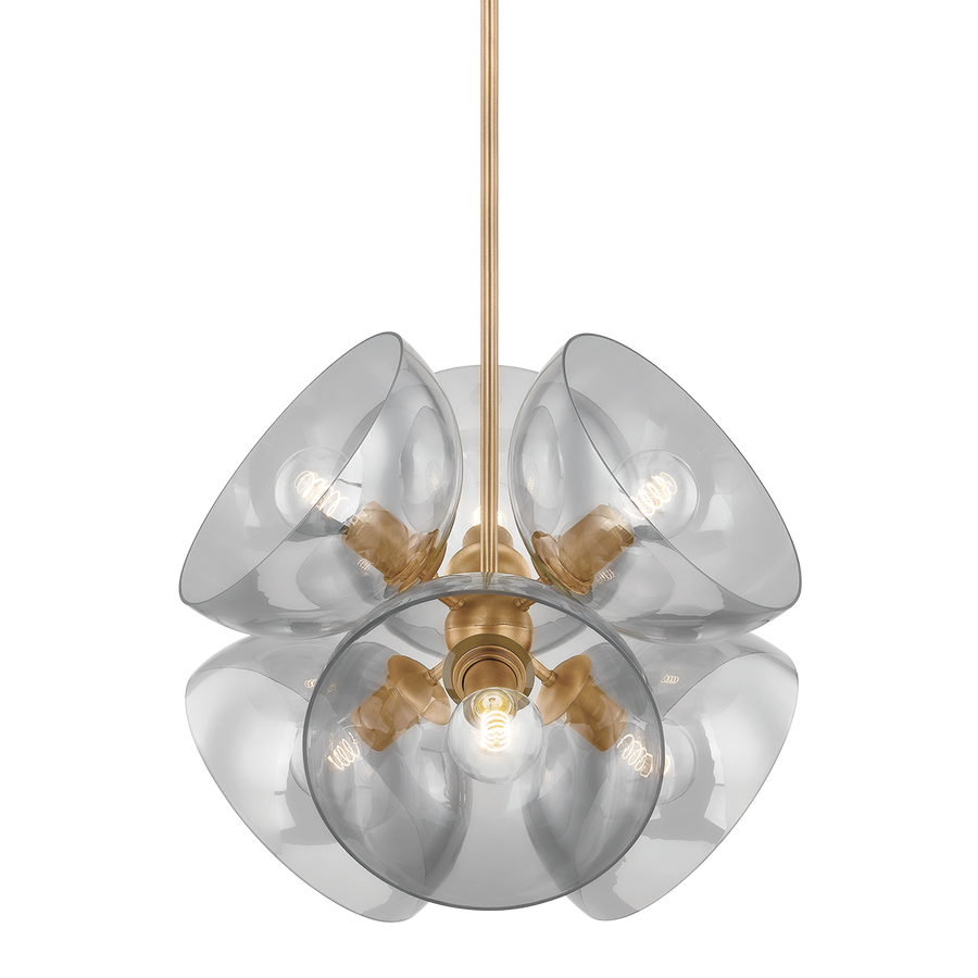 Troy Lighting SALIX Chandelier — F1522-PBR