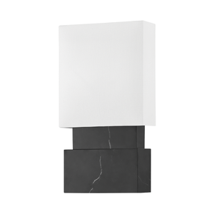 Haight Wall Sconce in BLACK MARBLE thumbnail