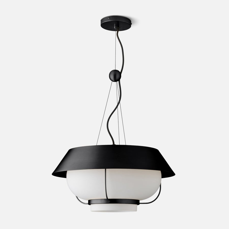 Schoolhouse Alfred Pendant — SH148276-BK-ST