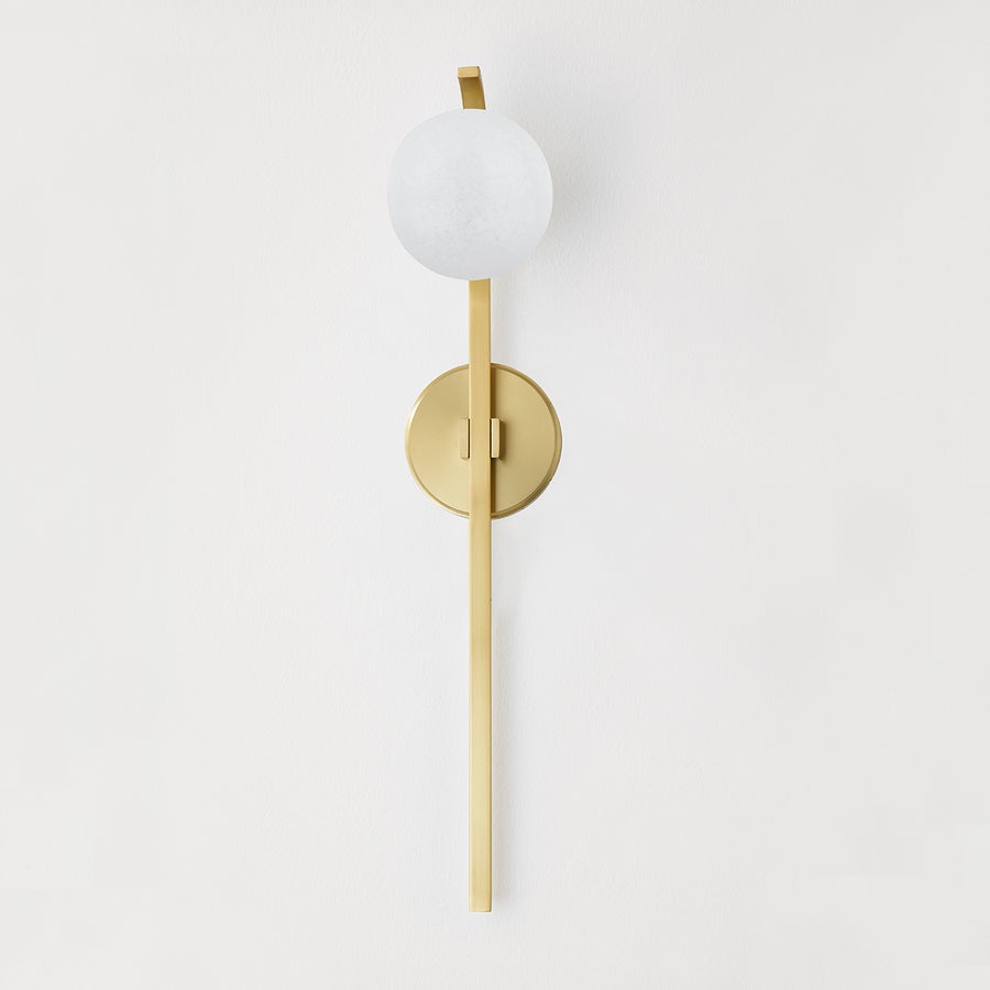 Hudson Valley Lighting LAVAL Wall Sconce — Aged Brass