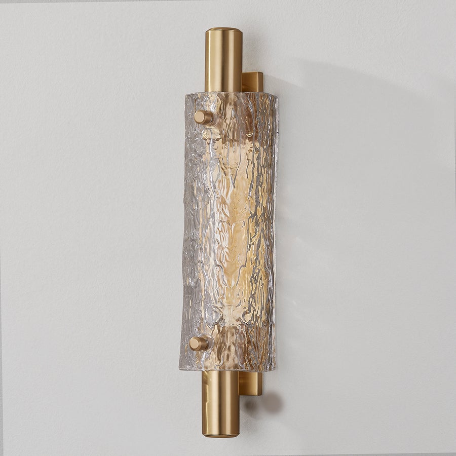 Hudson Valley Lighting Harwich Wall Sconce — Aged Brass