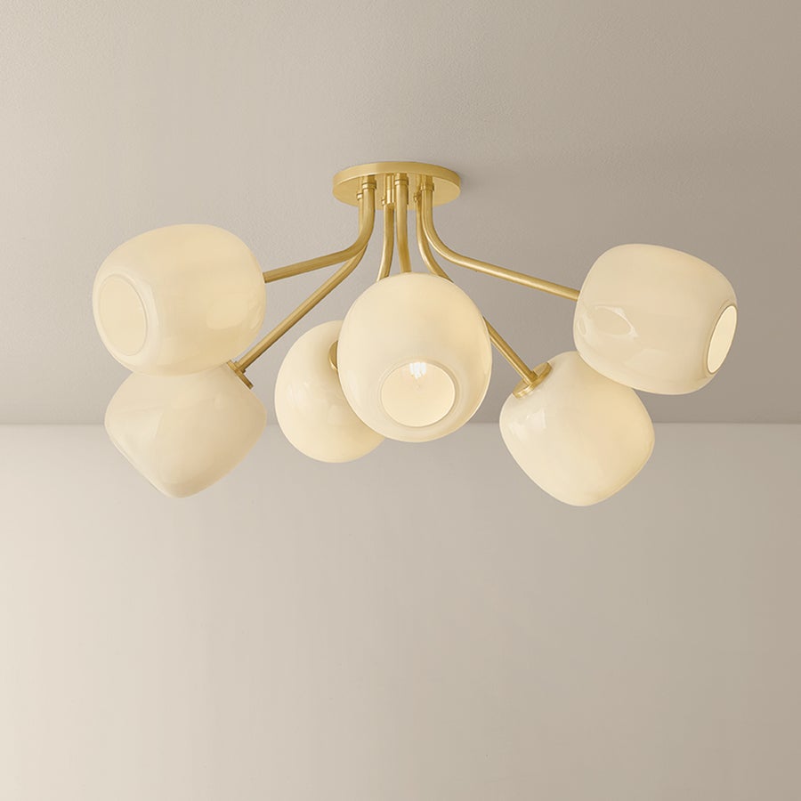 Mitzi Lisette Semi Flush — H1092606-AGB