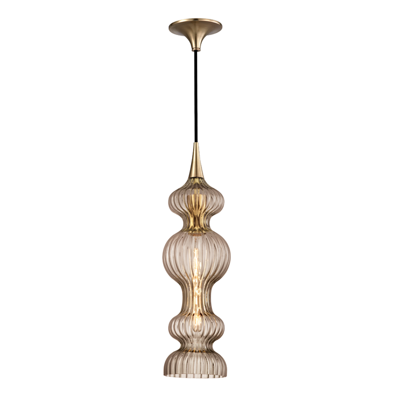 Hudson Valley Lighting Pomfret Pendant — 1600-AGB-BZ