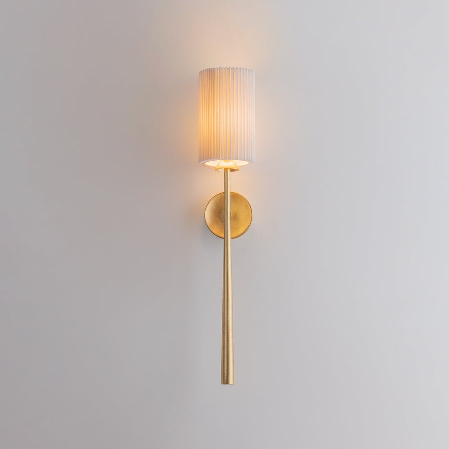 Hudson Valley Lighting STERLING WALL SCONCE — Vintage Gold Leaf