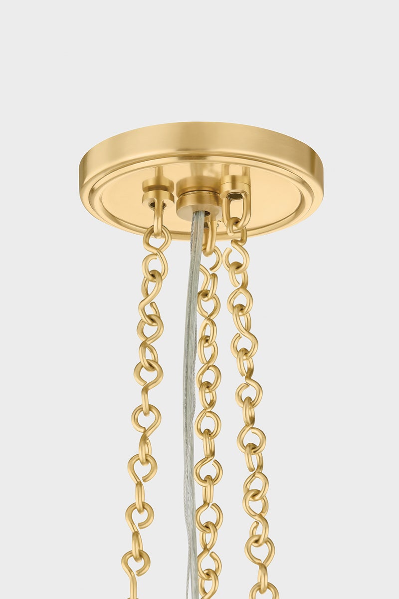 Hudson Valley Lighting AWOSTING Pendant — Aged Brass