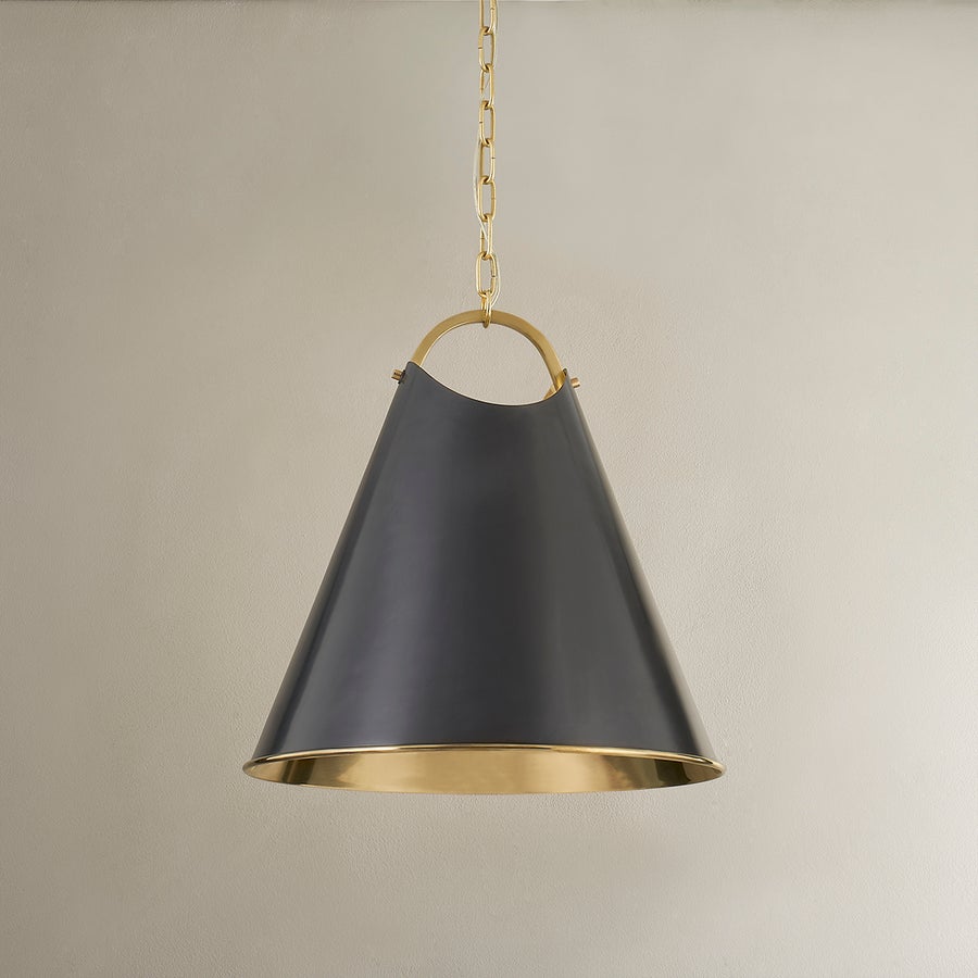 Hudson Valley Lighting Burnbay Pendant — 6218-AOB
