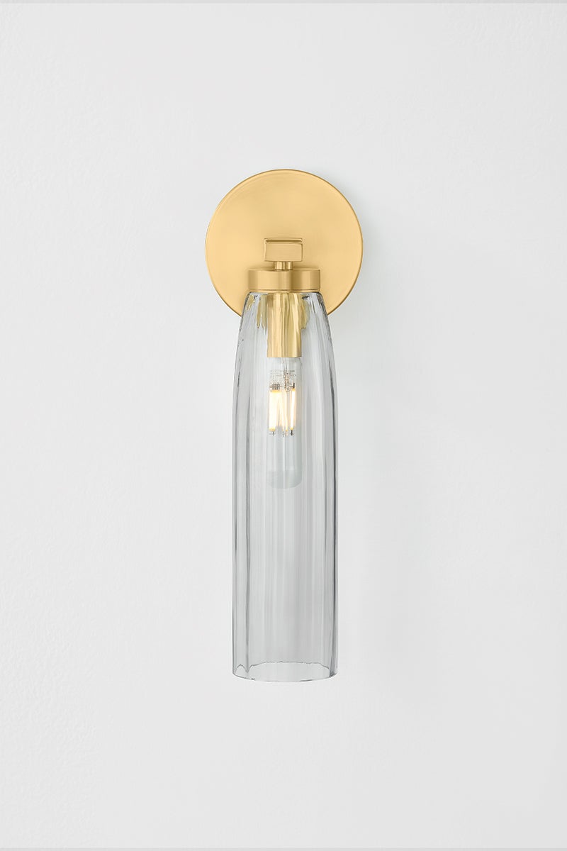 Hudson Valley Lighting HARPSWELL Wall Sconce — Aged Brass