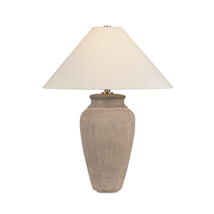 Troy Lighting Vessel Table Lamp — PTL1729-PBR/CTU