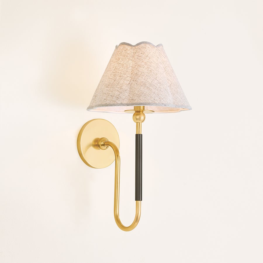 Mitzi Janie Wall Sconce — H1043101-AGB/TRB