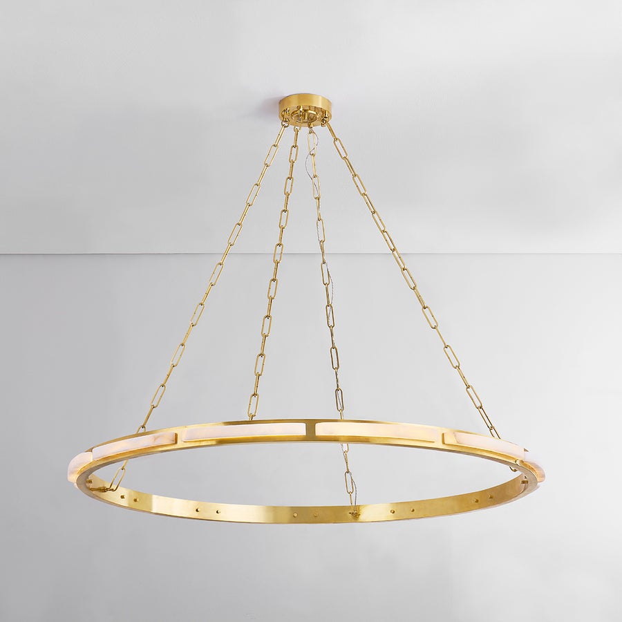 Hudson Valley Lighting WINGATE Chandelier — Aged Brass