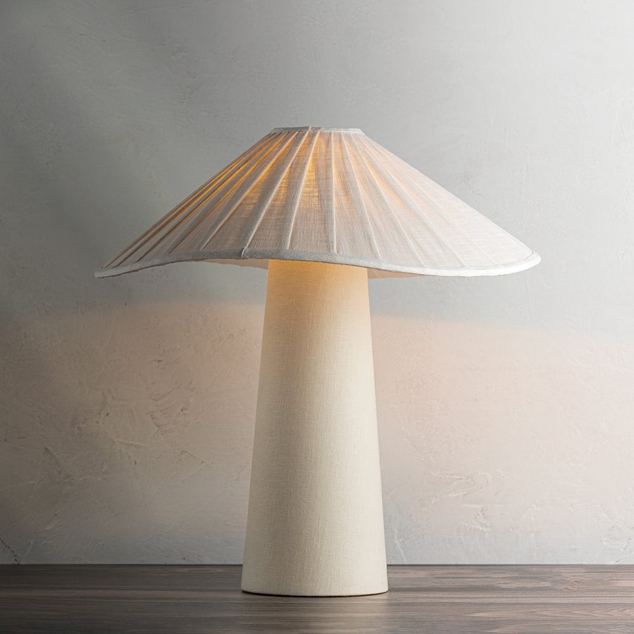 Troy Lighting Chanterelle Table Lamp — PTL1419-PBR