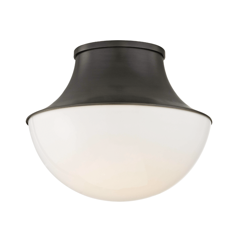 Hudson Valley Lighting Lettie Flush Mount — Old Bronze