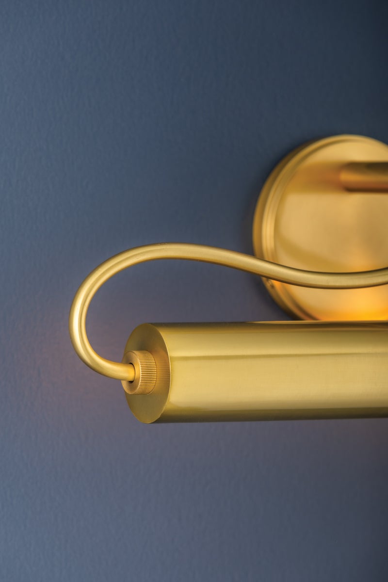 Hudson Valley Lighting BERUN Picture Light — Aged Brass