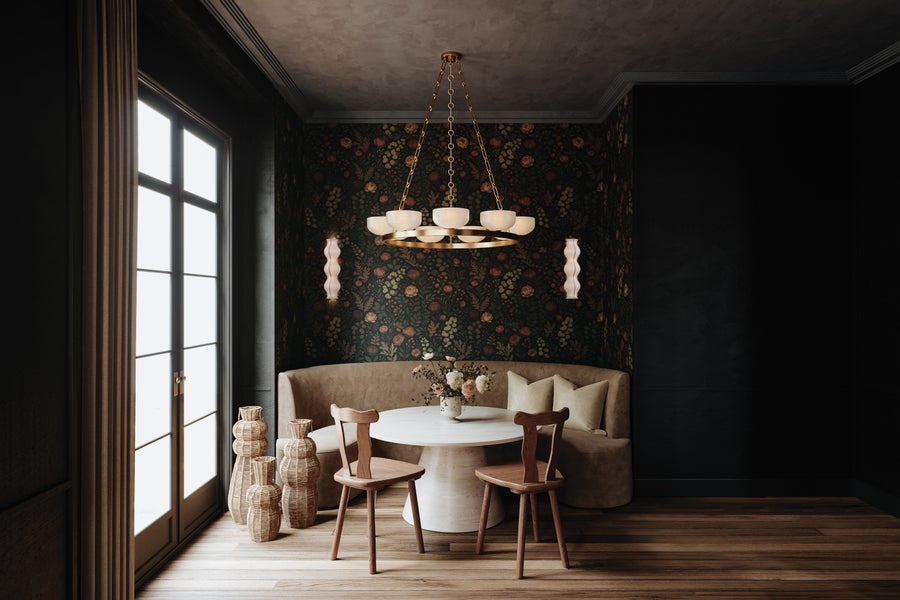 Troy Lighting CAELUM CHANDELIER — F1345-PBR