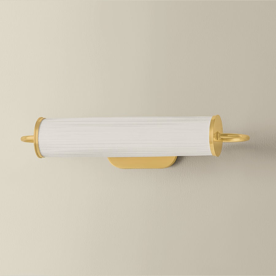 Hudson Valley Lighting Elaine Picture Light — Aged Brass