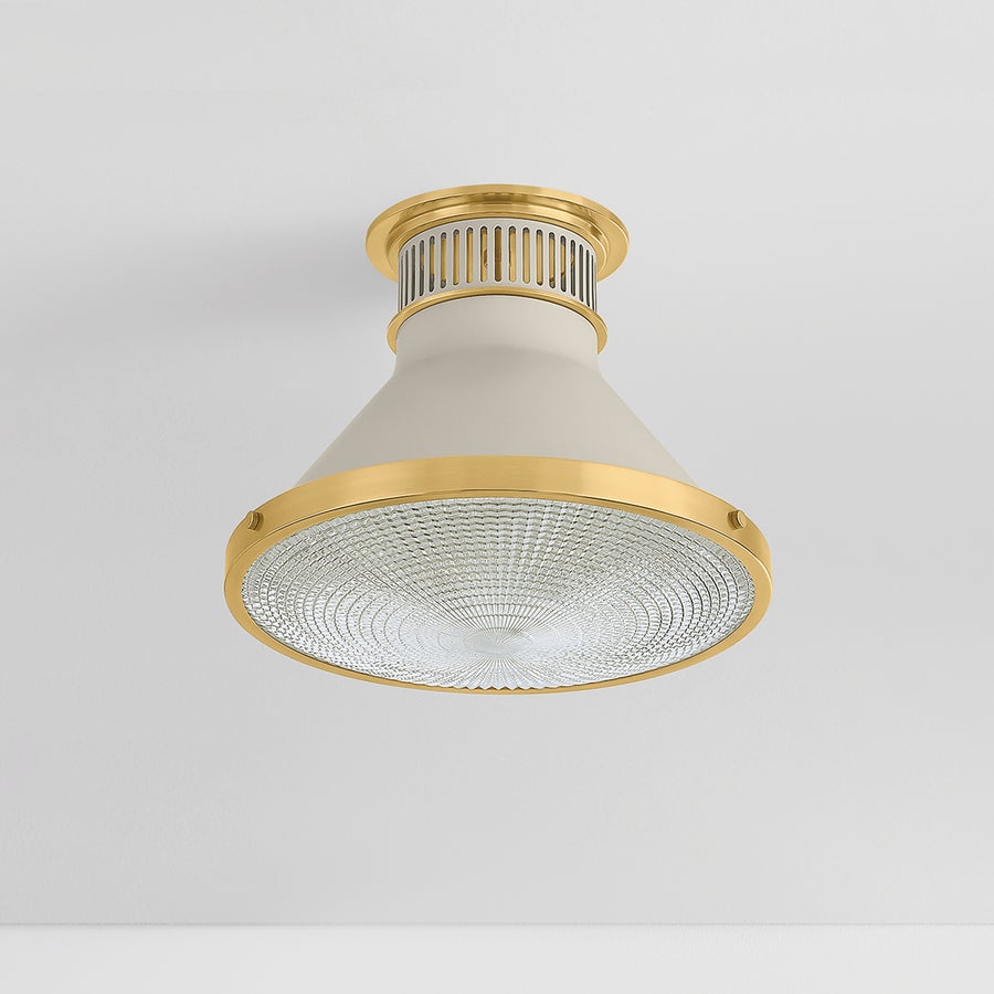 Hudson Valley Lighting Highclere Flush Mount — MDS2402-AGB/OW