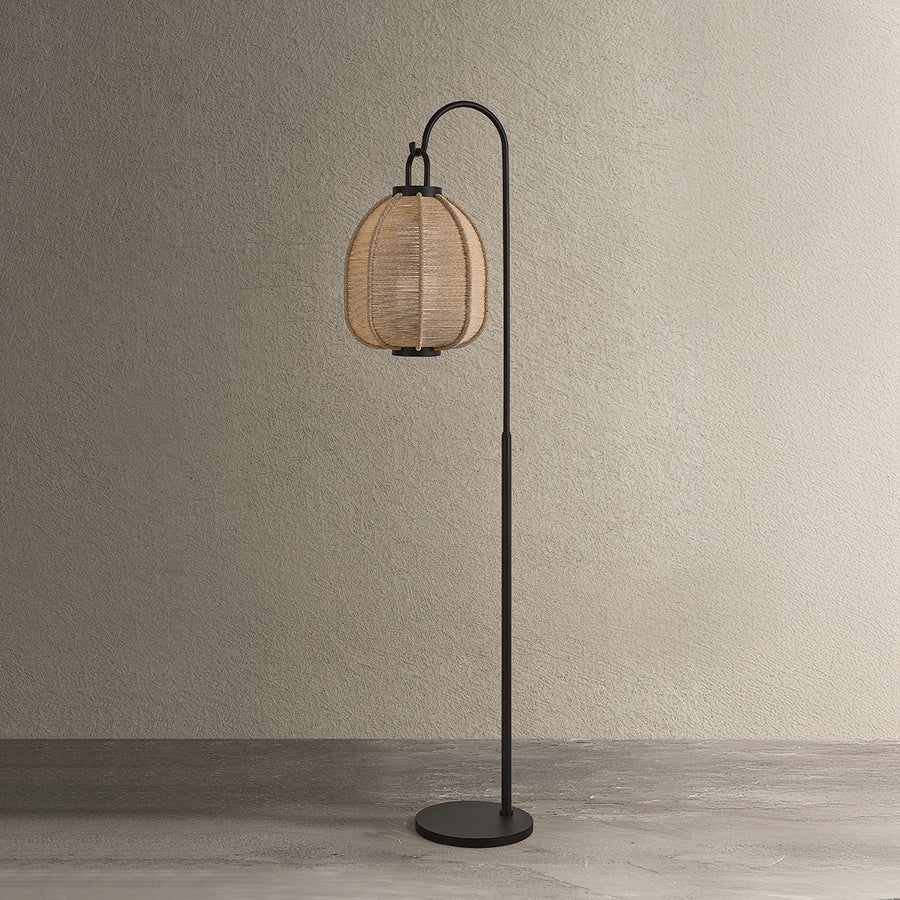Troy Lighting Maltby Exterior Floor Lamp Stand — PFL8674-TBK