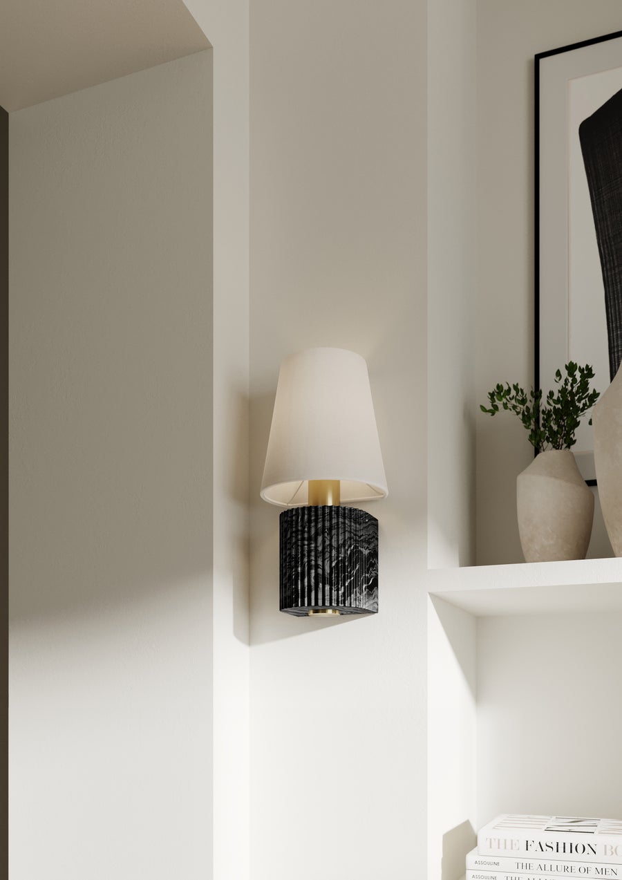 Corbett Lighting Aden Wall Sconce — 426-16-VB/BM