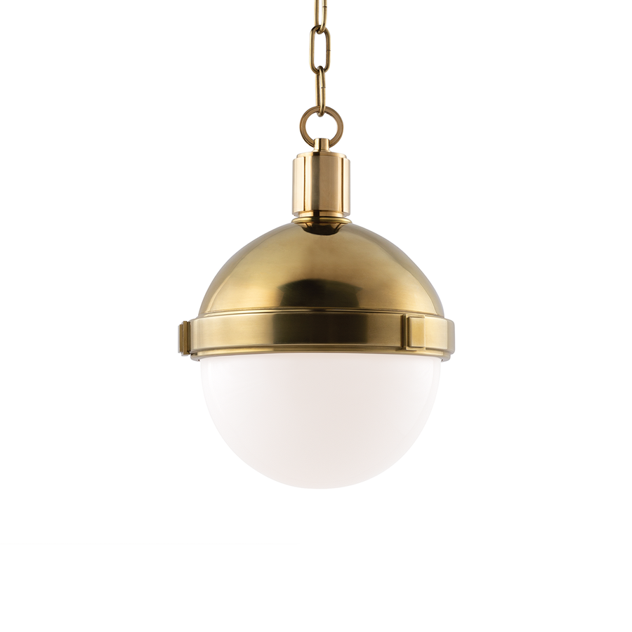 Hudson Valley Lighting Lambert Pendant — Aged Brass
