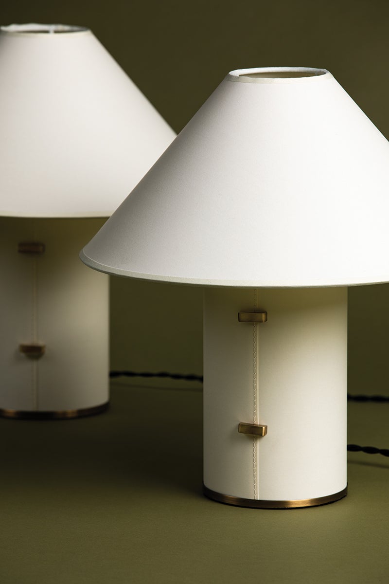 Troy Lighting Bond Table Lamp — PTL1315-PBR